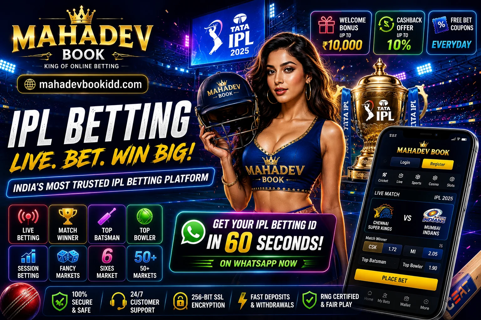 Mahadev Book IPL Betting ID