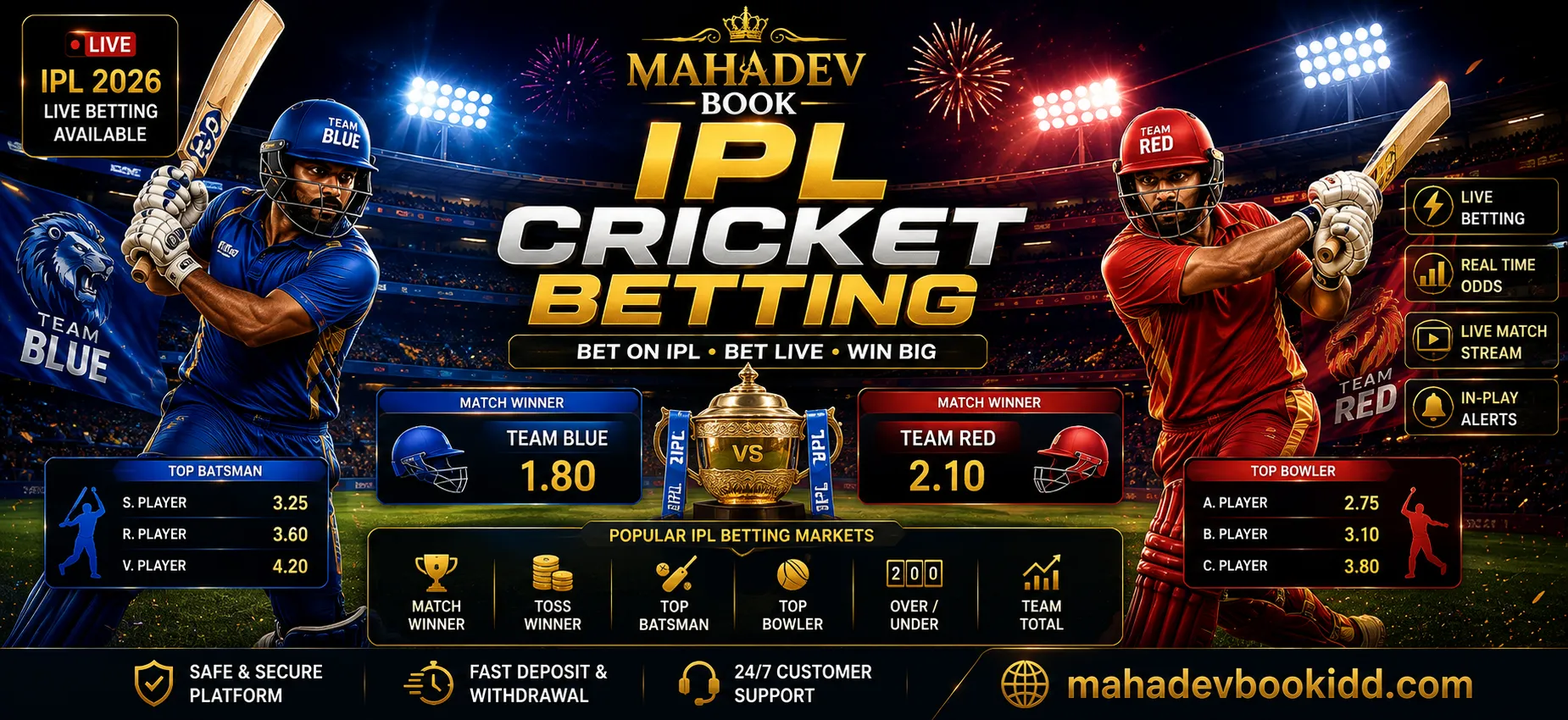Mahadev Book IPL Cricket Betting
