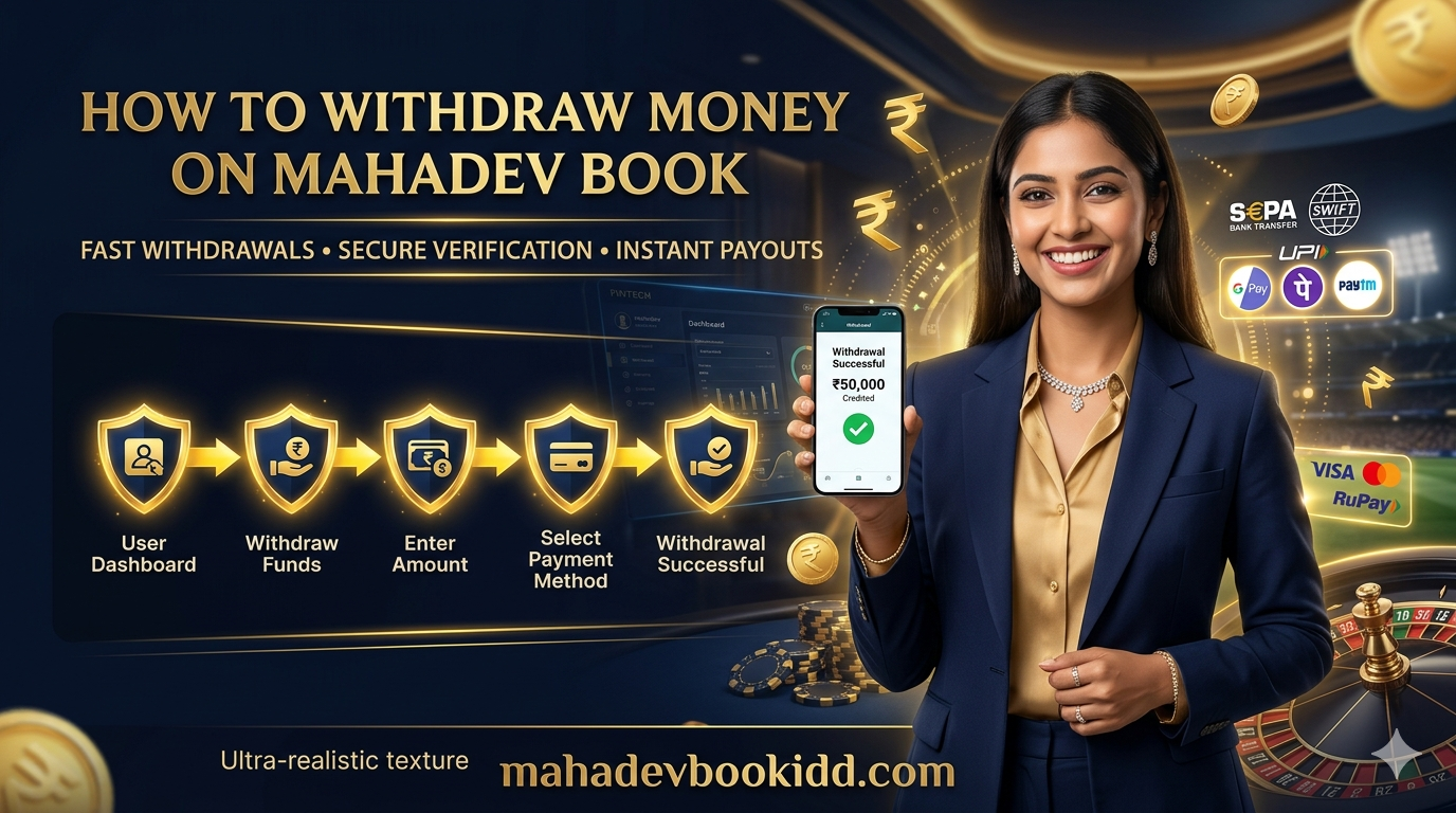 Mahadev Book deposit withdrawal