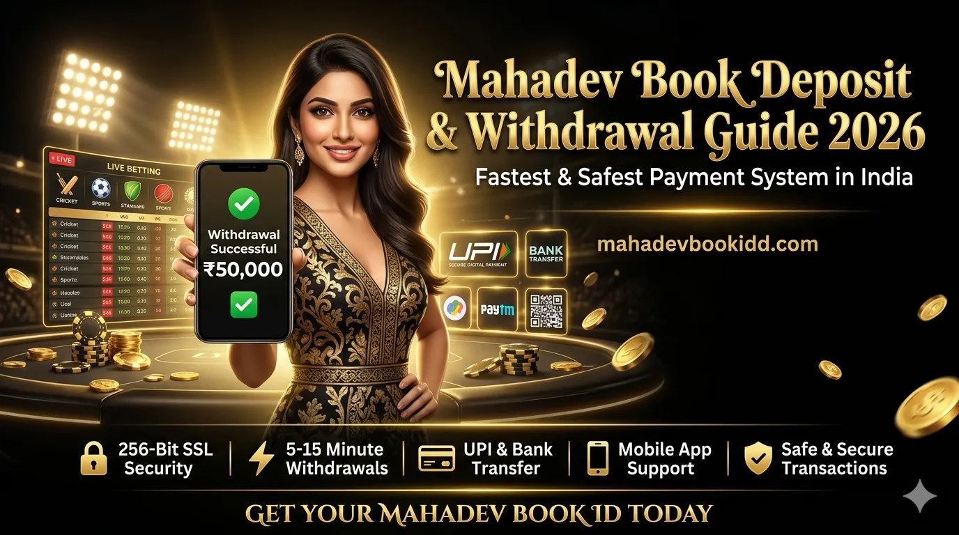 Mahadev Book deposit withdrawal