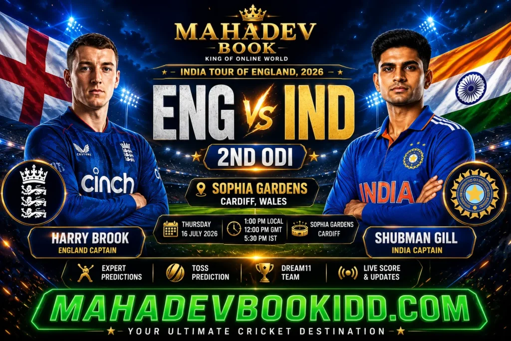 ENG vs IND 2nd ODI 