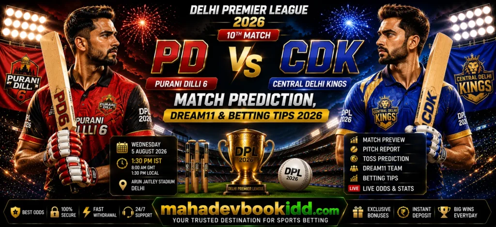 PD vs CDK 10th Match 2026