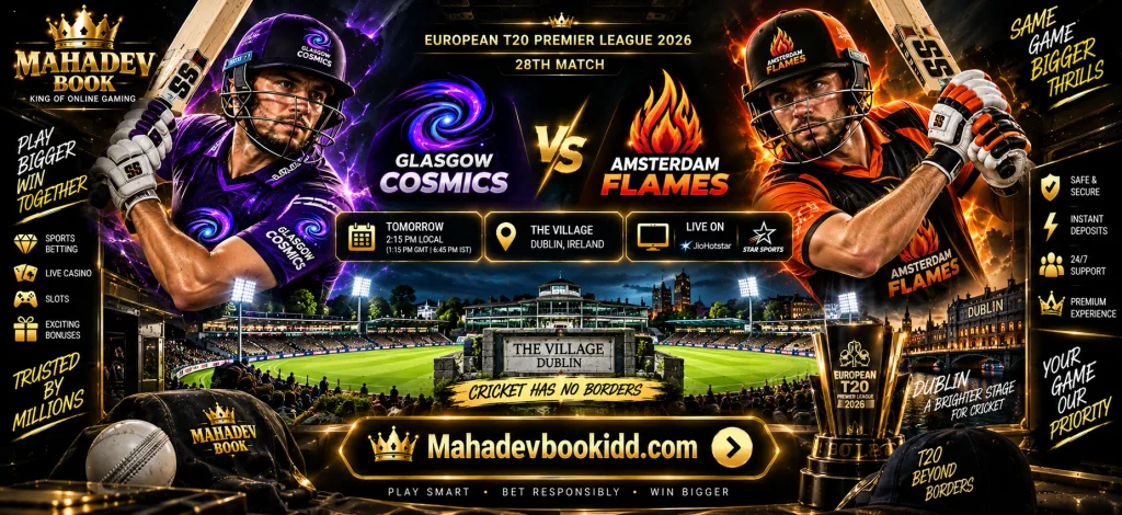 Glasgow Cosmics vs Amsterdam Flames match prediction