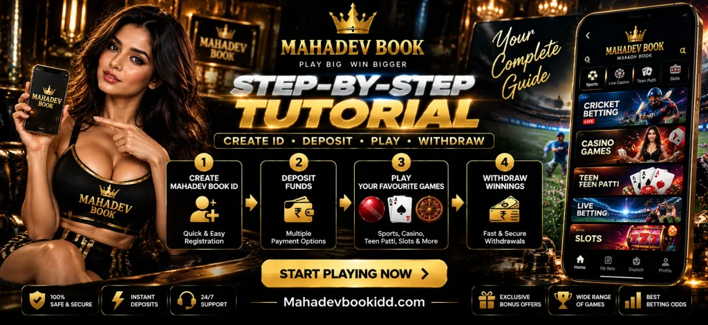 Mahadev Book tutorial