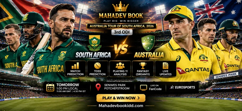 South Africa vs Australia 3rd ODI match prediction

