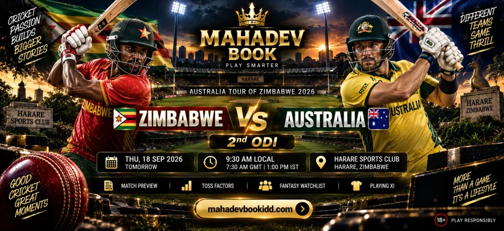 Zimbabwe vs Australia 2nd ODI match prediction