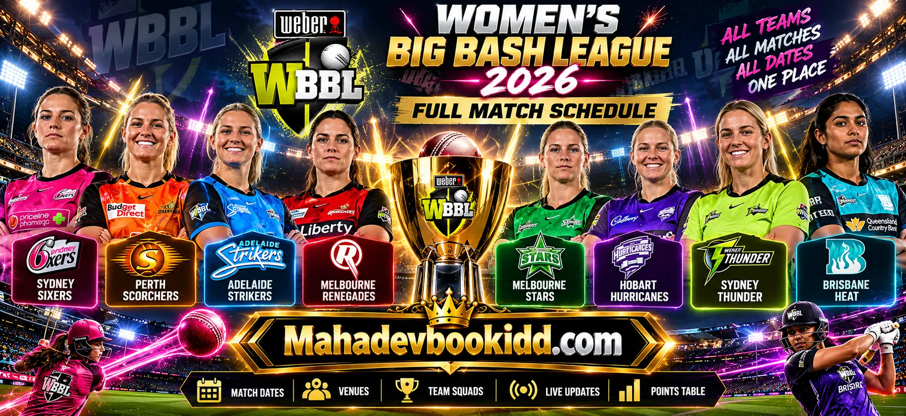 Big Bash League 2026-27 full schedule