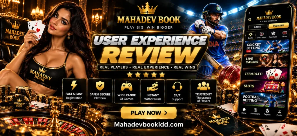 Mahadev Book user experience review